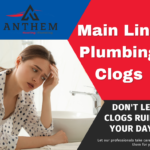 main line plumbing clog