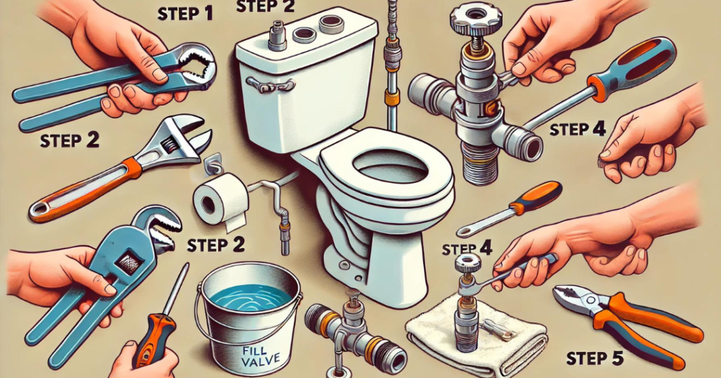 how to fix a whistling toilet