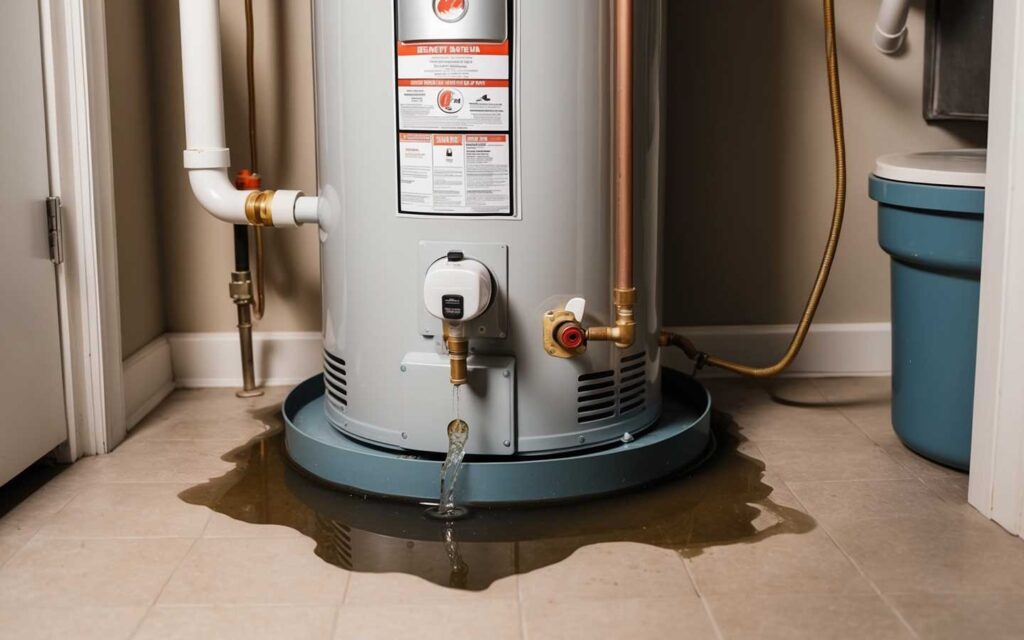 Anthem Air Conditioning & Plumbing illustrates key signs your water heater may need replacement, like rust, discolored water, and age-related wear.