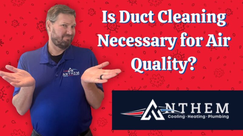 Air duct system inspection in a Coachella Valley home