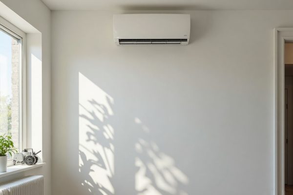 ductless mini split system installed in Indio CA home